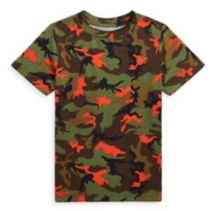 Polo by Ralph Lauren EUC Kid’s Sz 7 Camouflage Tee